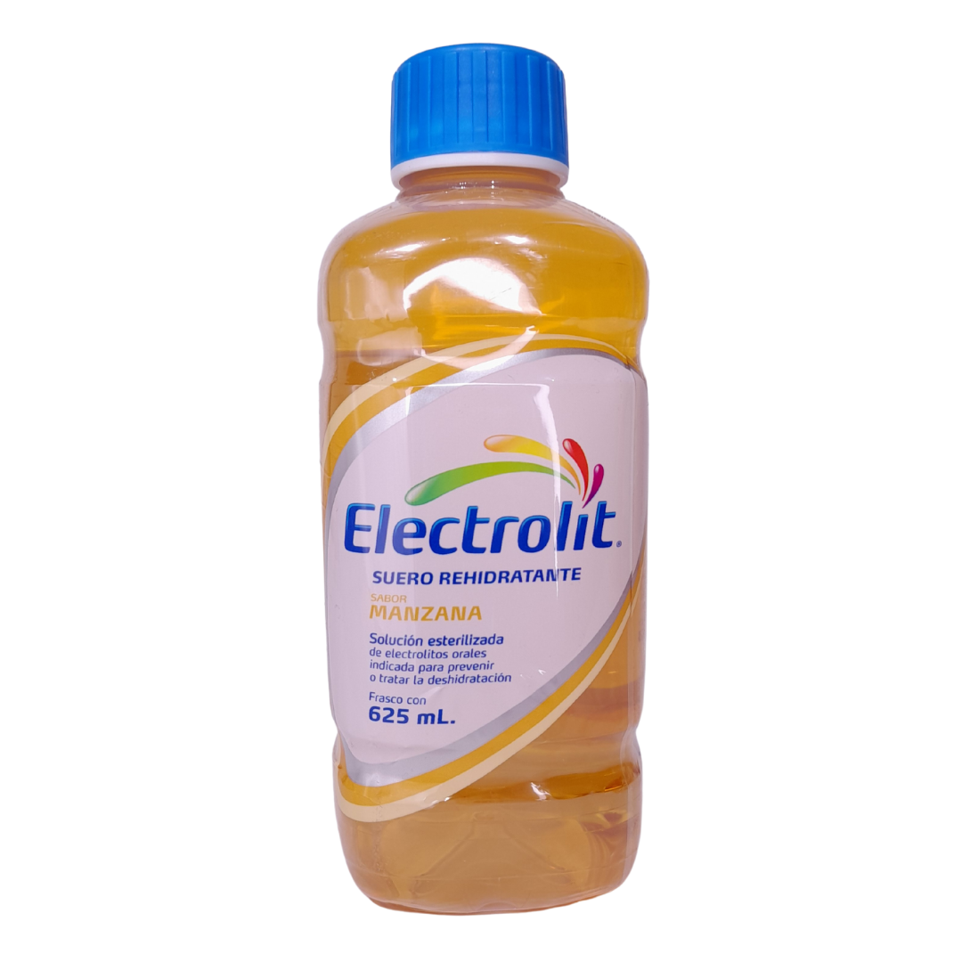 suero solución electrolizada rehidratante electrolit manzana