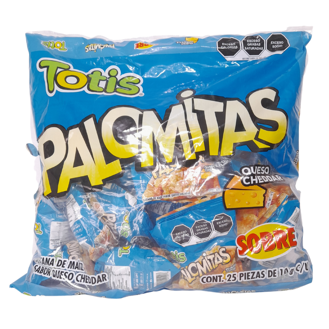 botana totis palomitas queso 