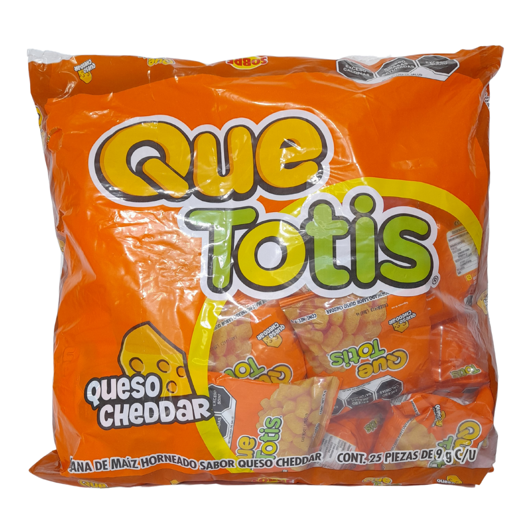 botana totis chetos queso chicos