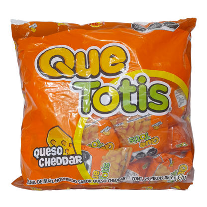 botana totis chetos queso chicos