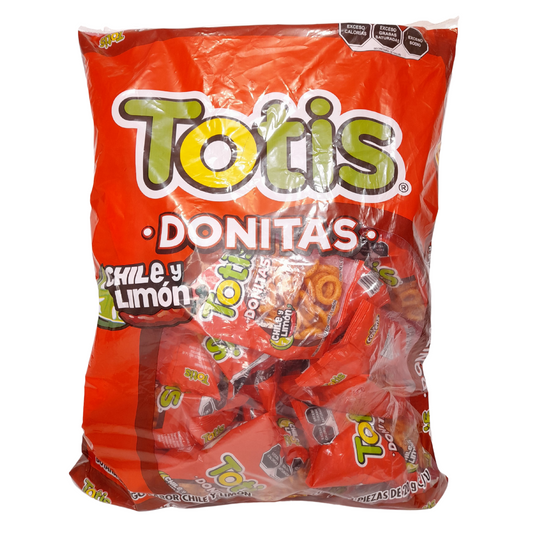 botanta totis donitas sabor chile limón 