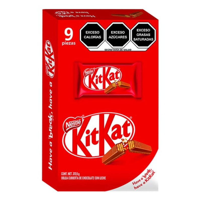 barra de chocogalleta kit kat de nestlé