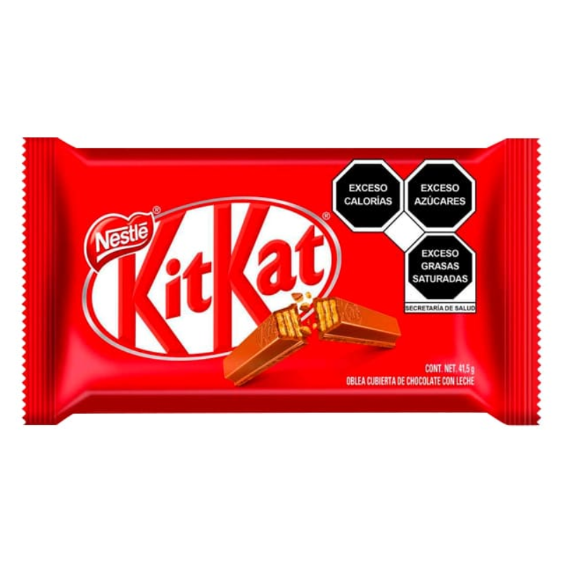 barra de chocogalleta kit kat de nestlé