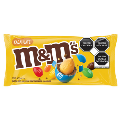 lunetas de chocolate confitado m&ms de mars