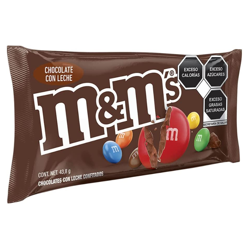 lunetas de chocolate confitado m&ms de mars