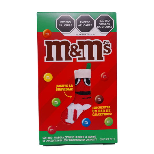 lunetas de chocolate m&ms de mars regalo navideño